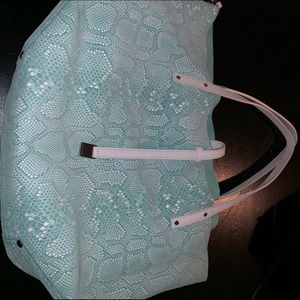 COPY - - 100% authentic Tiffany & co suede reversible bag